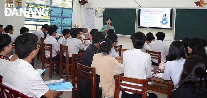 Học sinh hào hứng với toán ứng dụng