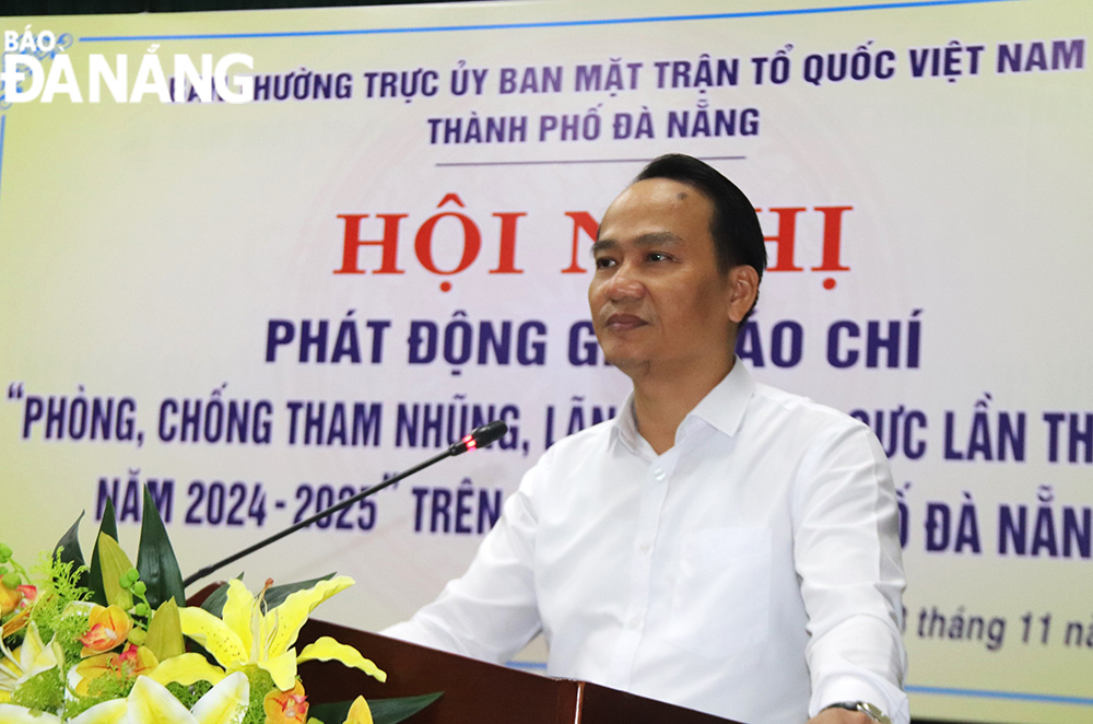 Phát động giải báo chí phòng, chống tham nhũng, lãng phí, tiêu cực