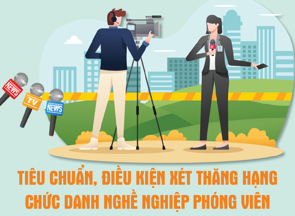 Infographic - Tiêu chuẩn, điều kiện xét thăng hạng chức danh nghề nghiệp phóng viên