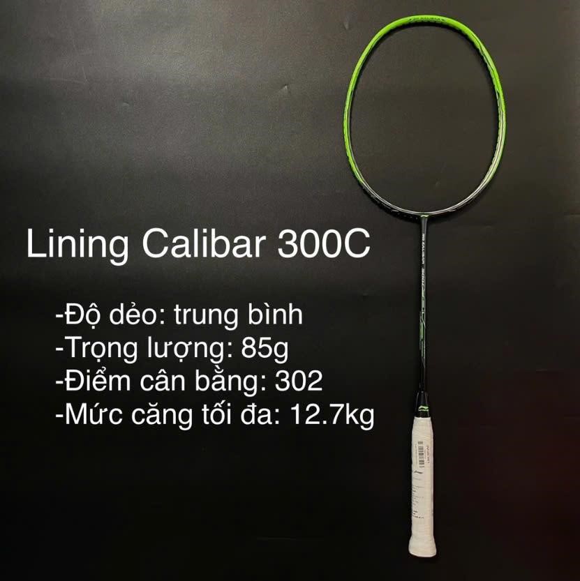 Vợt cầu lông Calibar 300C có gì cải tiến hơn Calibar 300B?