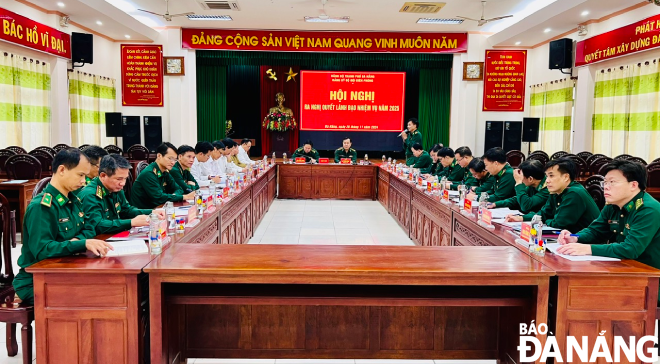 Đảng ủy Bộ đội Biên phòng thành phố ra nghị quyết lãnh đạo thực hiện nhiệm vụ năm 2025