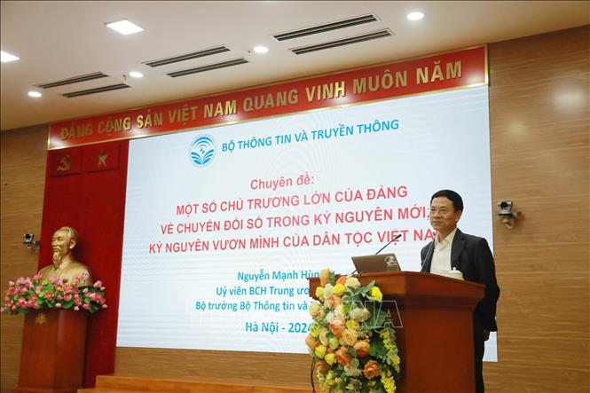 Tăng cường chuyển đổi số để đất nước tiếp tục phát triển, vững vàng trong kỷ nguyên mới