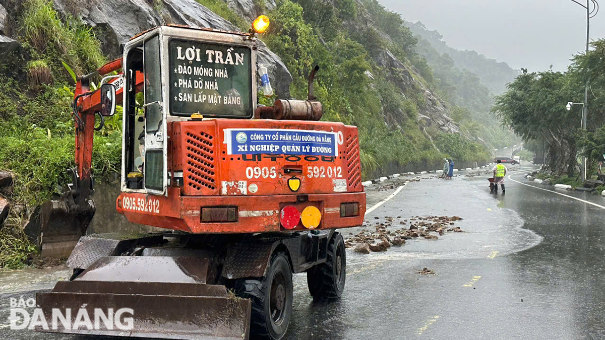 Many landslide locations have been basically handled. Photo: THANH LAN