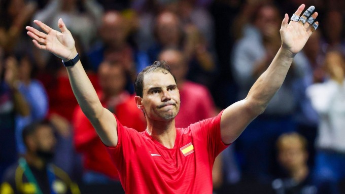 Rafael Nadal chính thức giải nghệ sau 23 năm thi đấu chuyên nghiệp. Ảnh: DC	