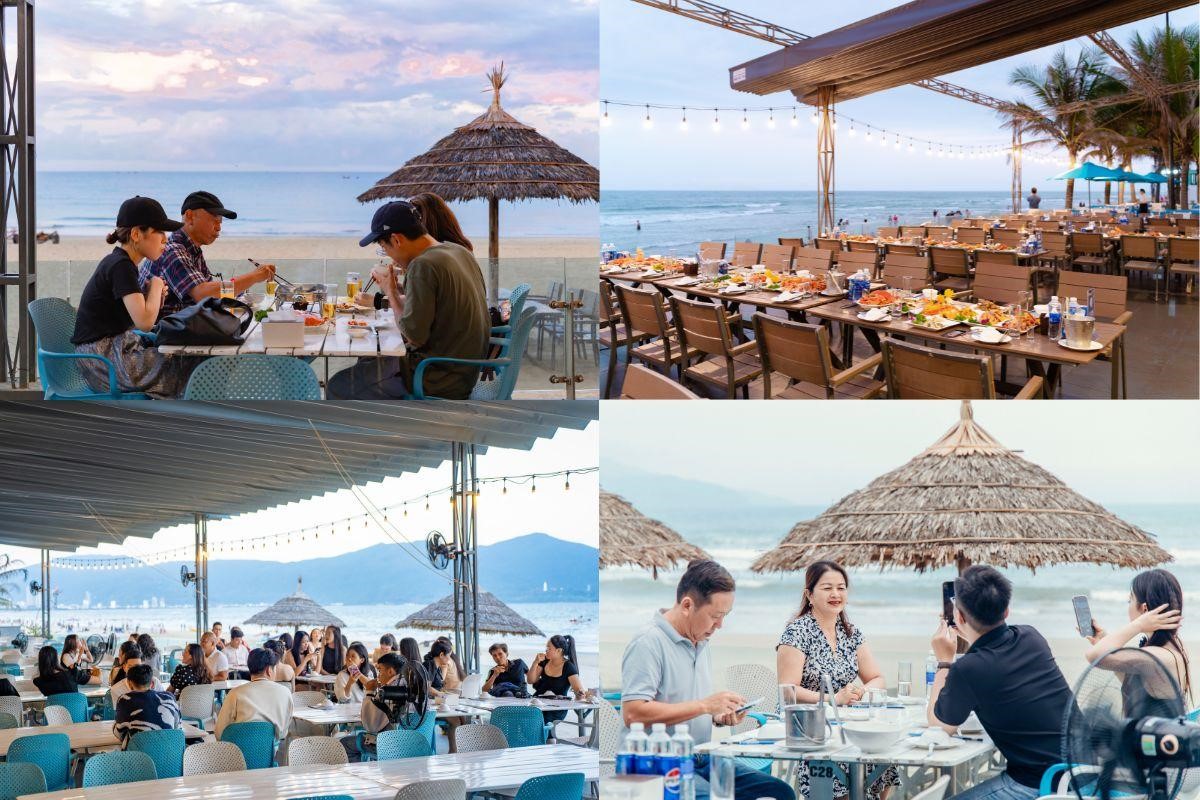 Thưởng thức hải sản tươi ngon với view biển cực đẹp tại Muối Biển Seafood Restaurant