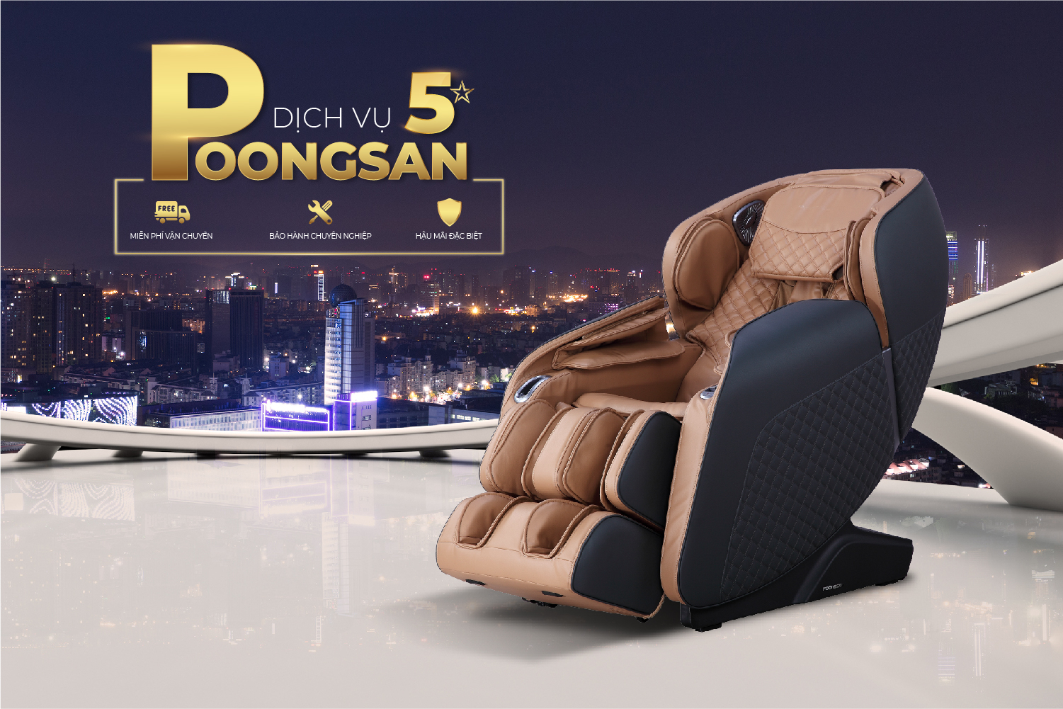 Poongsan cung cấp dịch vụ hậu mãi tận tâm.