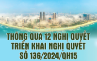 Đà Nẵng thông qua 12 nghị quyết triển khai Nghị quyết số 136/2024/QH15 của Quốc hội