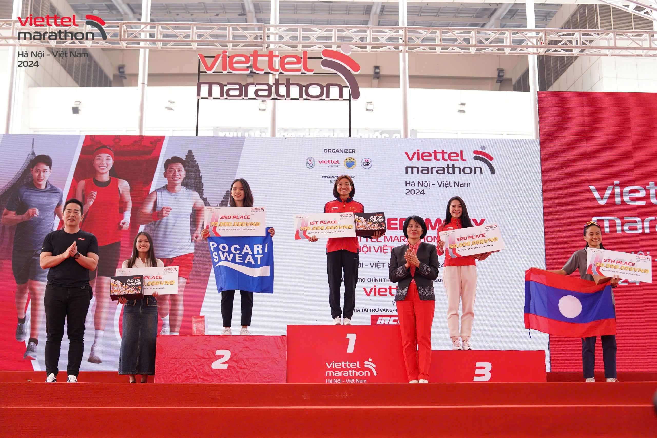 Bội thu kỷ lục trên đường chạy Viettel Marathon Hà Nội – Việt Nam 2024