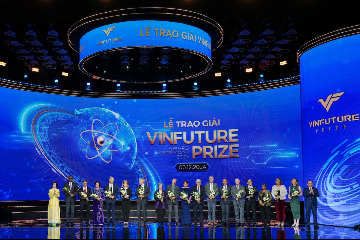 Giải thưởng Vinfuture 2024 vinh danh 4 công trình khoa học 