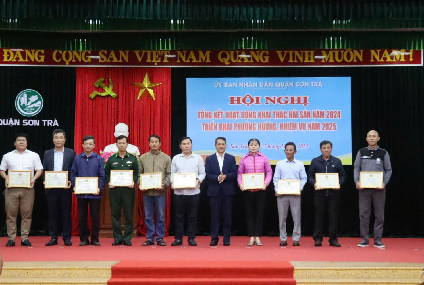 Năm 2024: Sản lượng khai thác thủy sản quận Sơn Trà đạt hơn 27.500 tấn