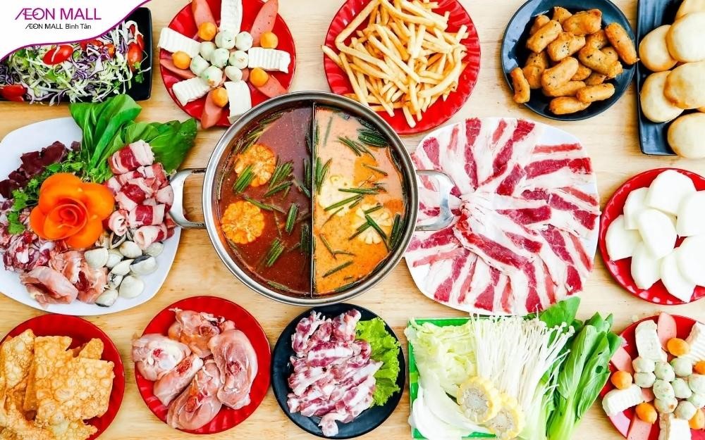 Hotpot Story nổi bật với 5 hương vị lẩu đặc trưng từ khắp châu Á.