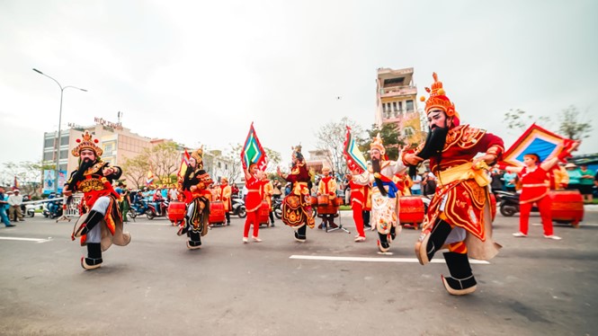 Da Nang Cau Ngu (Whale Worshiping) Festival was recognized as a national intangible cultural heritage in 2019. Photo: T.Y.