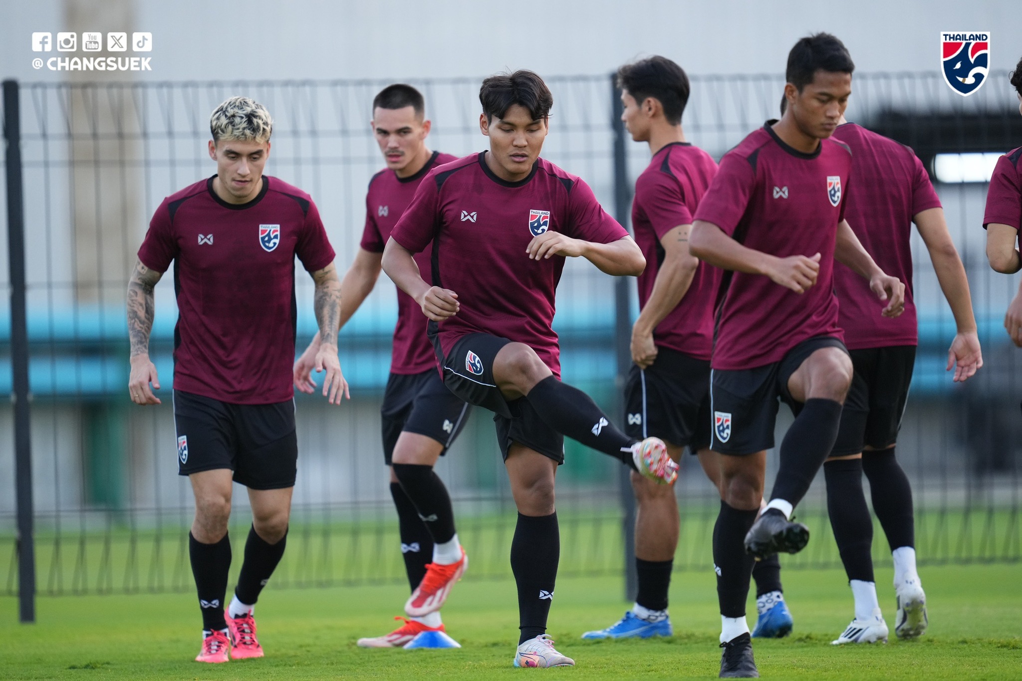 Đương kim vô địch Thái Lan sẽ gặp Timor Leste trong trận khai mạc ASEAN Cup 2024 diễn ra trên sân Hàng Đẫy. Ảnh: FAT	