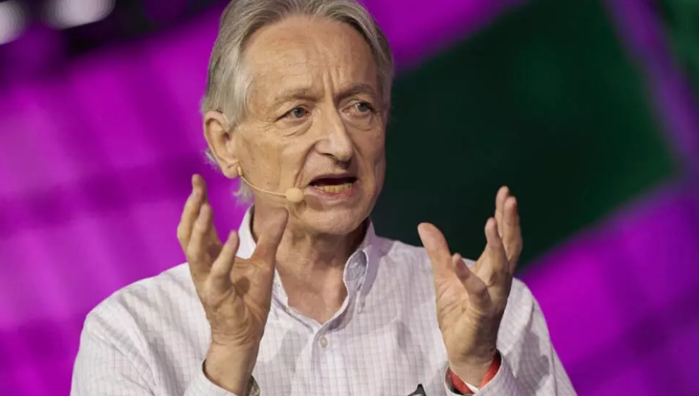 Ông Geoffrey Hinton. Ảnh: AFP