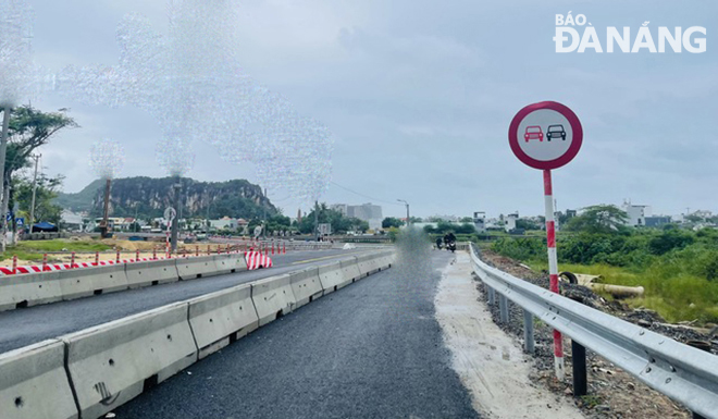 The Bien Bridge bypass has been officially opened. Photo: THANH LAN