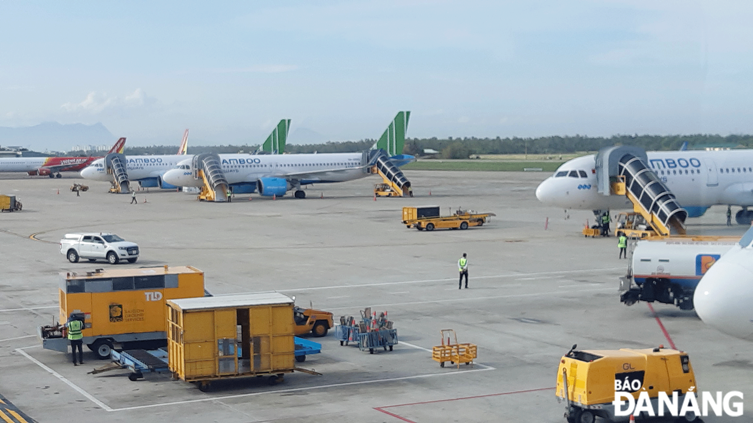 A corner of Da Nang International Airport. Photo: THANH LAN