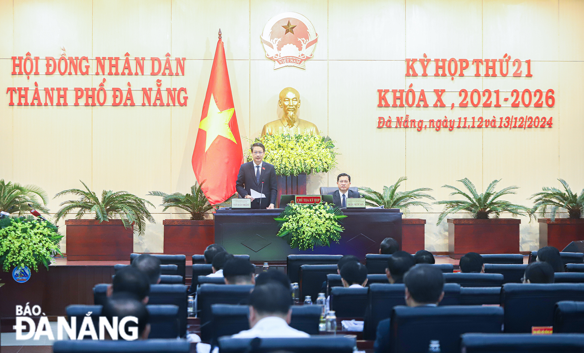 Quang cảnh kỳ họp. Ảnh: NGỌC PHÚ