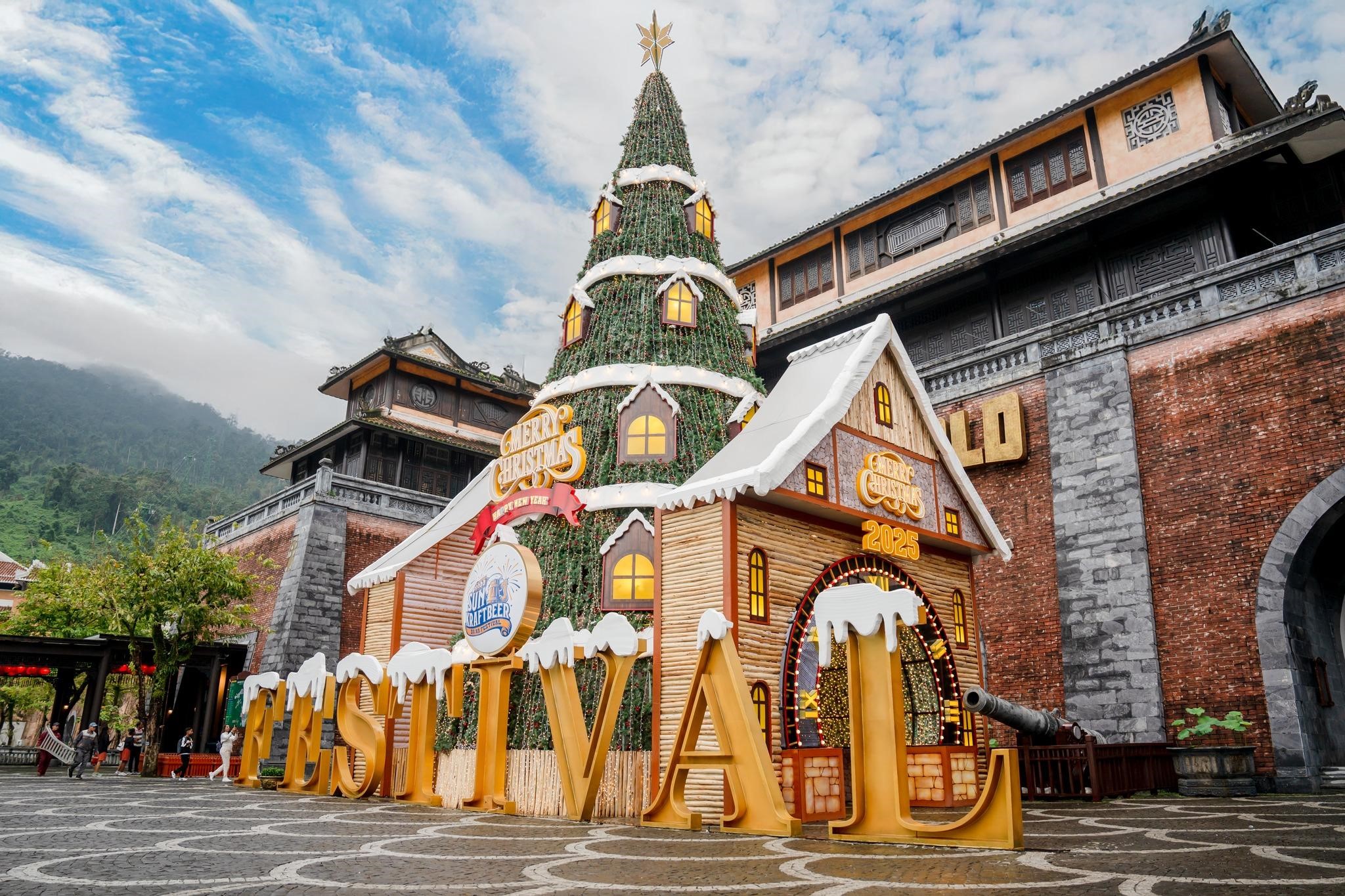 Lễ hội Mùa đông đang diễn ra rộn ràng tại Sun World Ba Na Hills.