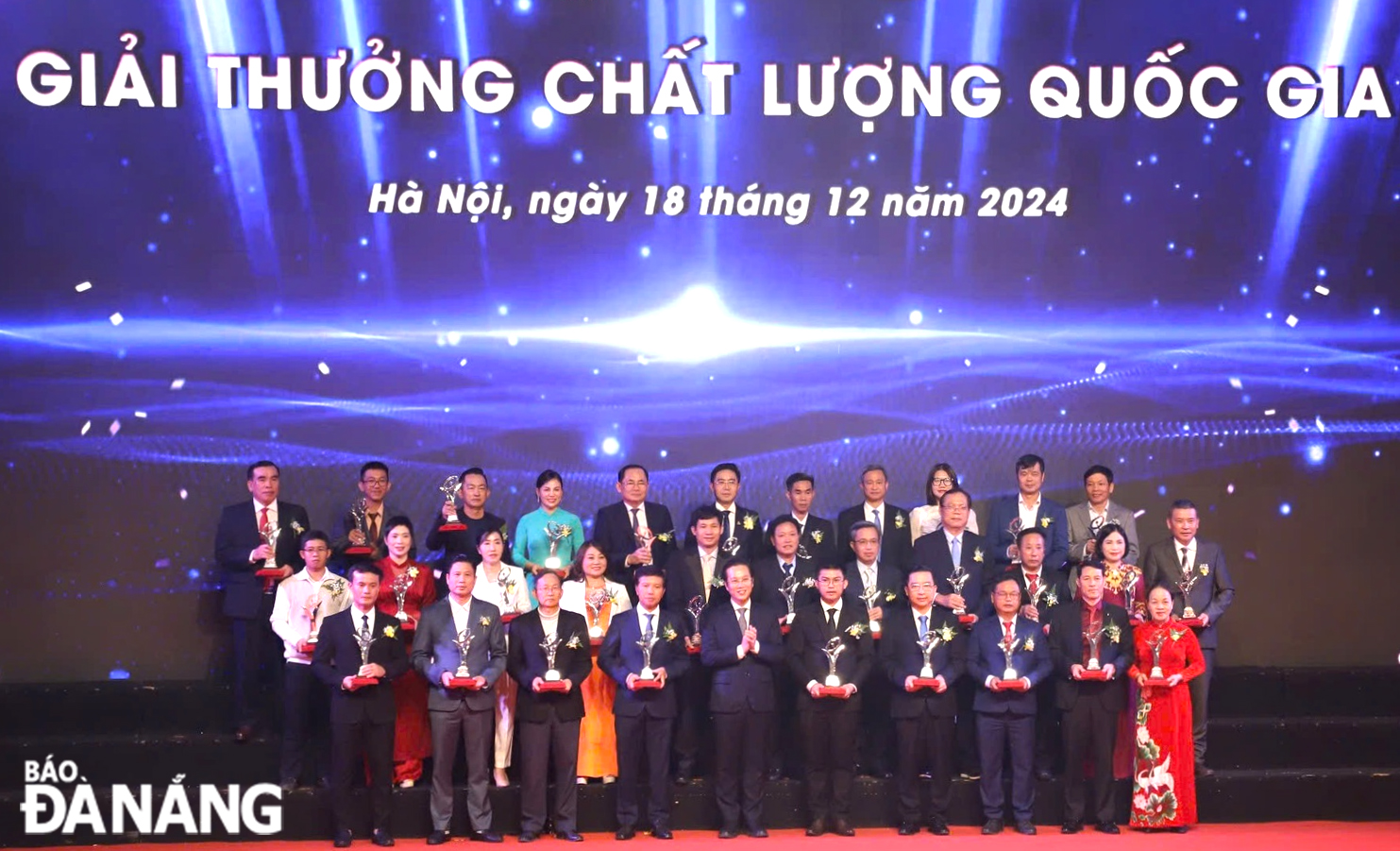 Winners of National Quality Awards for 2021-2023 honoured at the ceremony. Photo: P.V