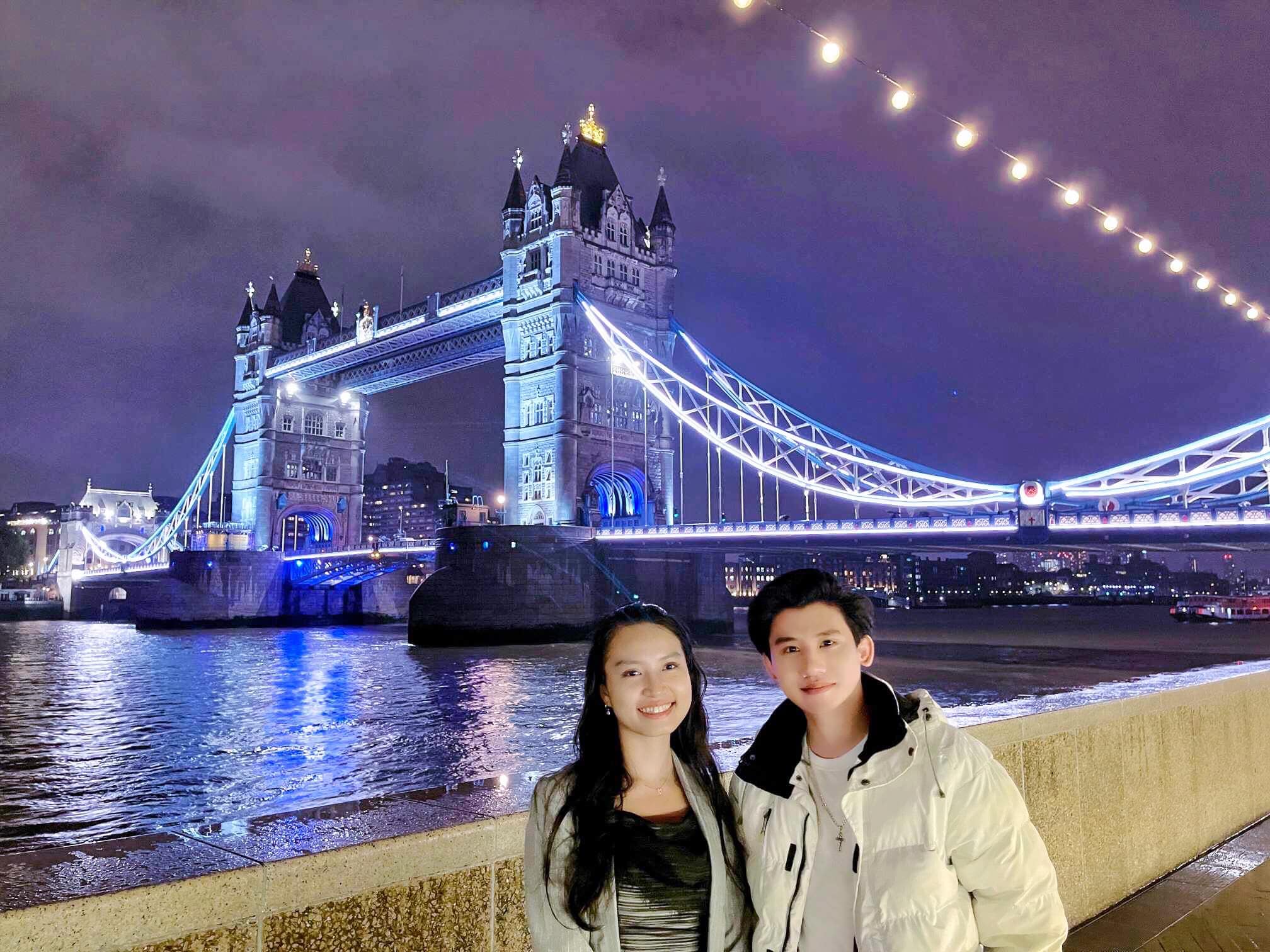 To date, Huy Hien (right) has traveled to 48 countries and territories across five continents, facilitated by full scholarships from educational institutions in Europe.