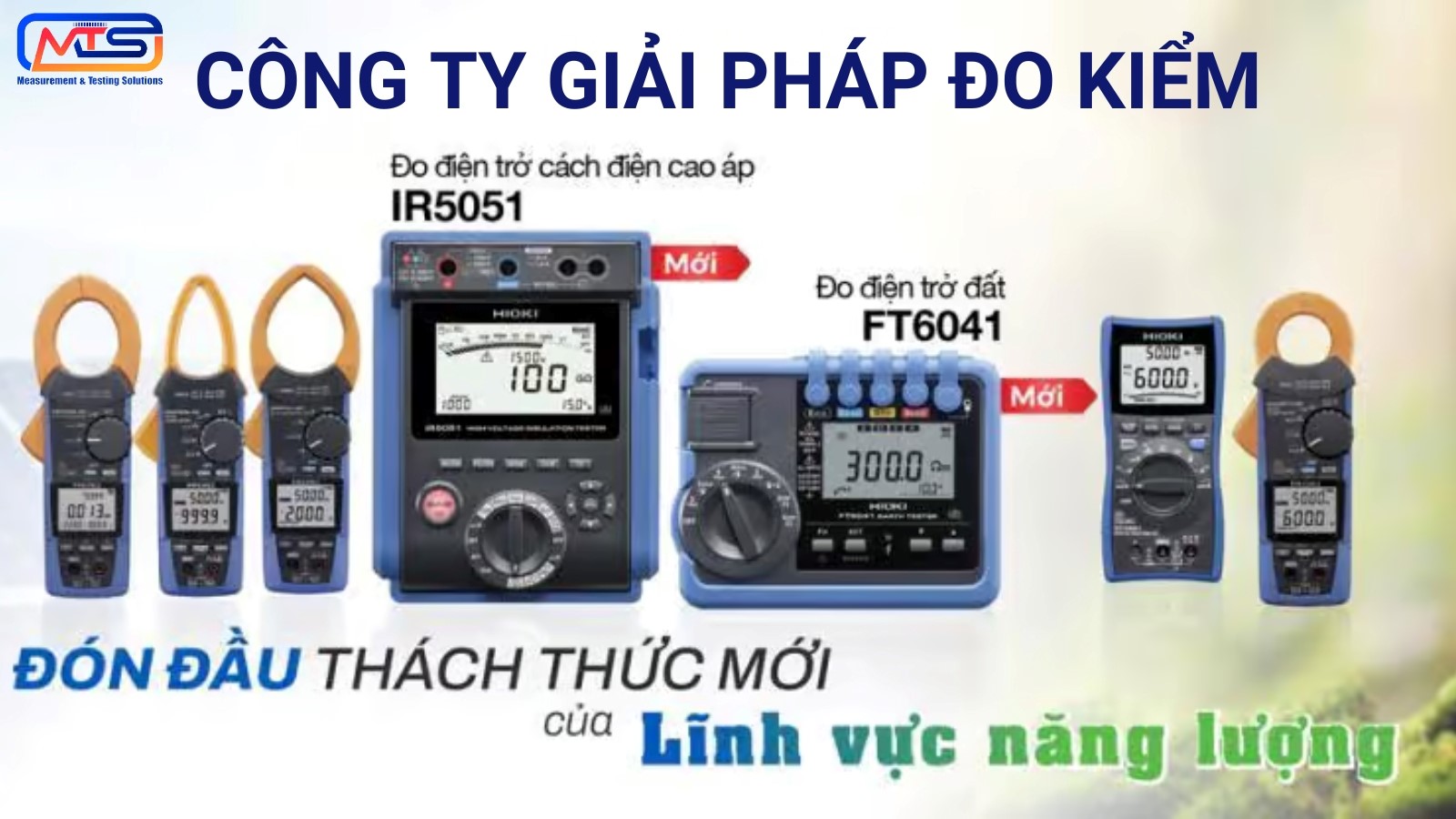 Các thiết bị đo điện được cung cấp bởi Giải Pháp Đo Kiểm.