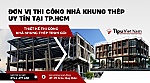 Tipu Việt Nam - Đơn vị thi công nhà khung thép uy tín tại TP. Hồ Chí Minh