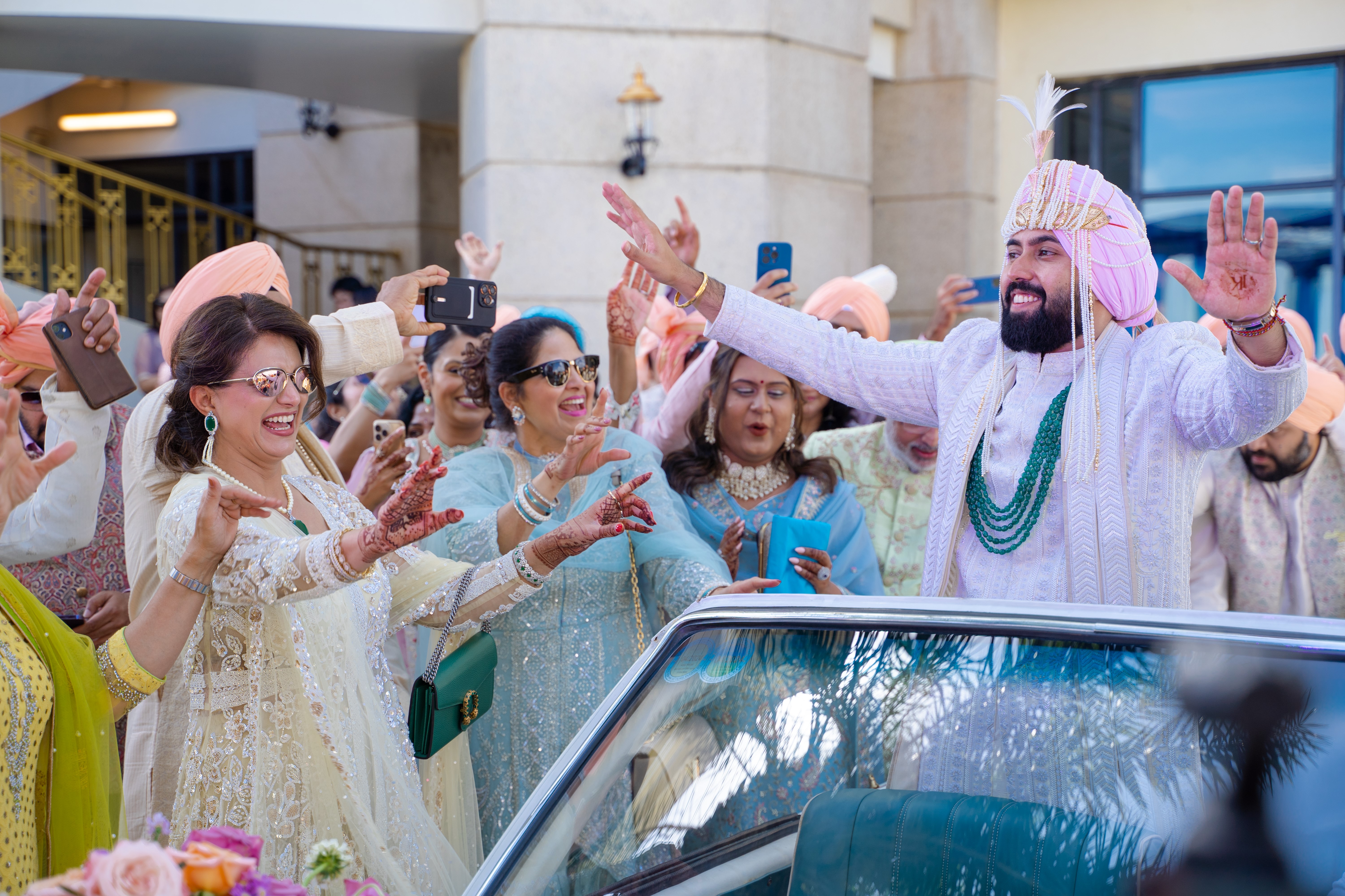 Indian billionaire couple held their wedding ceremony at the Sheraton Grand Da Nang Resort and Convention Center. Photo: NGOC HA