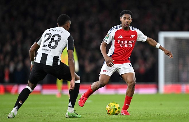 Arsenal đánh mất chuỗi 13 trận bất bại khi thua Newcastle 0-2. Ảnh: Arsenal 