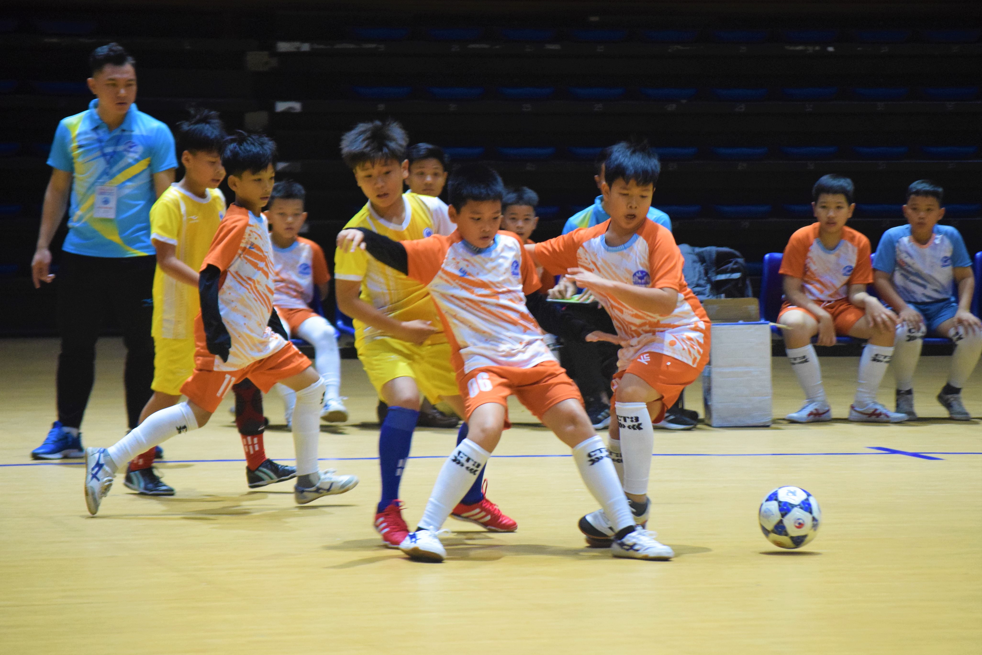 The Da Nang Children's Football Tournament provides a meaningful playground for pupils to meet, exchange and improve their skills. Photo: PHI NONG