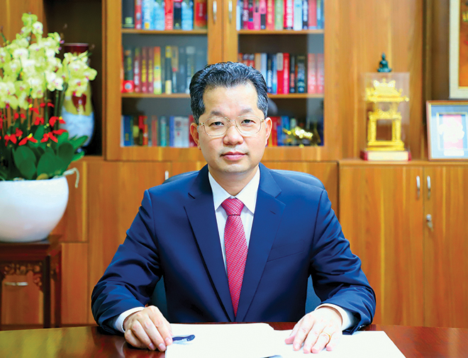 Ủy viên Trung ương Đảng, Bí thư Thành ủy, Trưởng đoàn đại biểu Quốc hội thành phố Đà Nẵng Nguyễn Văn Quảng  Ảnh: Ngọc Phú