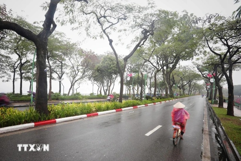 Thời tiết ngày 16-2: Bắc Bộ mưa nhỏ, trời rét, Nam Bộ có mưa rào