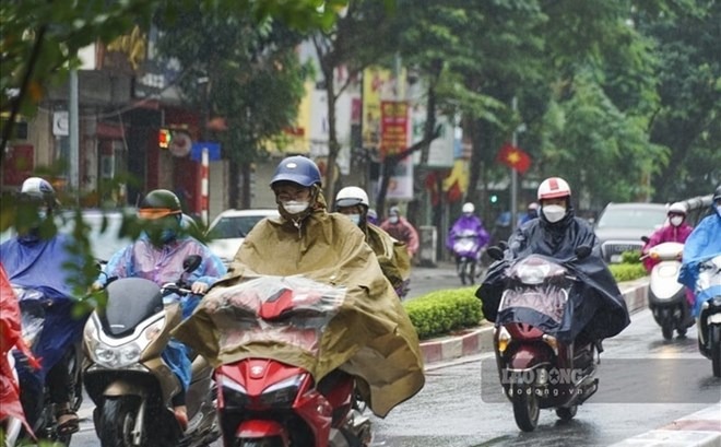 Không khí lạnh dồn dập, dự báo những ngày có mưa tuần tới