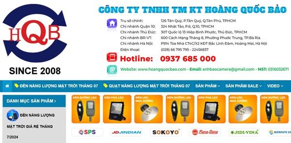 Đèn LED nhà xưởng Hoàng Quốc Bảo - chất lượng vượt trội cho mọi doanh nghiệp