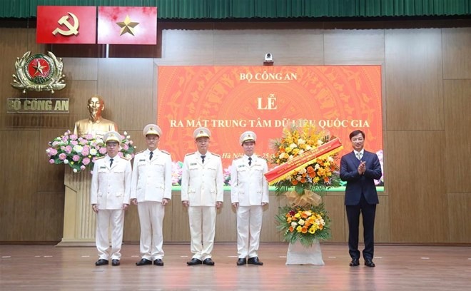 Bộ Công an tổ chức lễ ra mắt Trung tâm Dữ liệu quốc gia