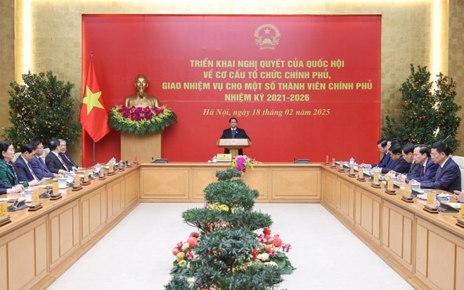 Phân công công tác Thủ tướng và 7 Phó Thủ tướng Chính phủ