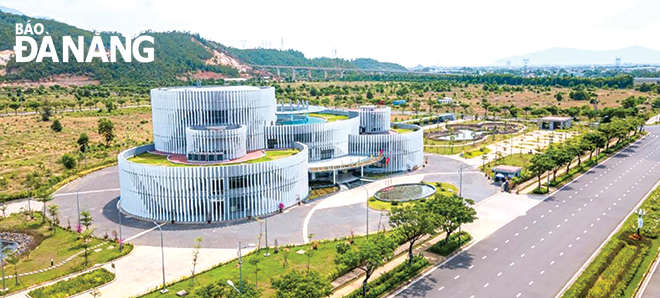 The Da Nang Hi-tech Park is expected to become a production area of the Da Nang Free Trade Zone. Photo: HOANG HIEP