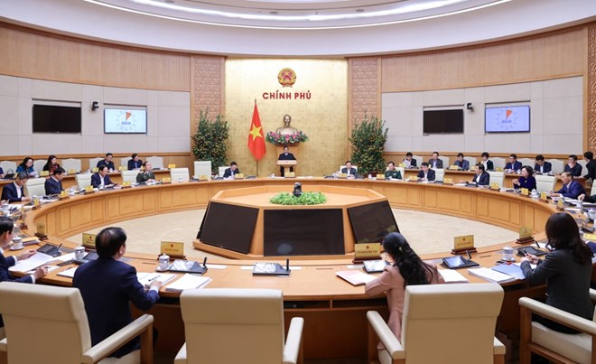 Chính phủ yêu cầu khẩn trương hoàn thiện các Nghị định về chức năng, nhiệm vụ, quyền hạn của các bộ, cơ quan theo tổ chức bộ máy mới. Ảnh: VGP