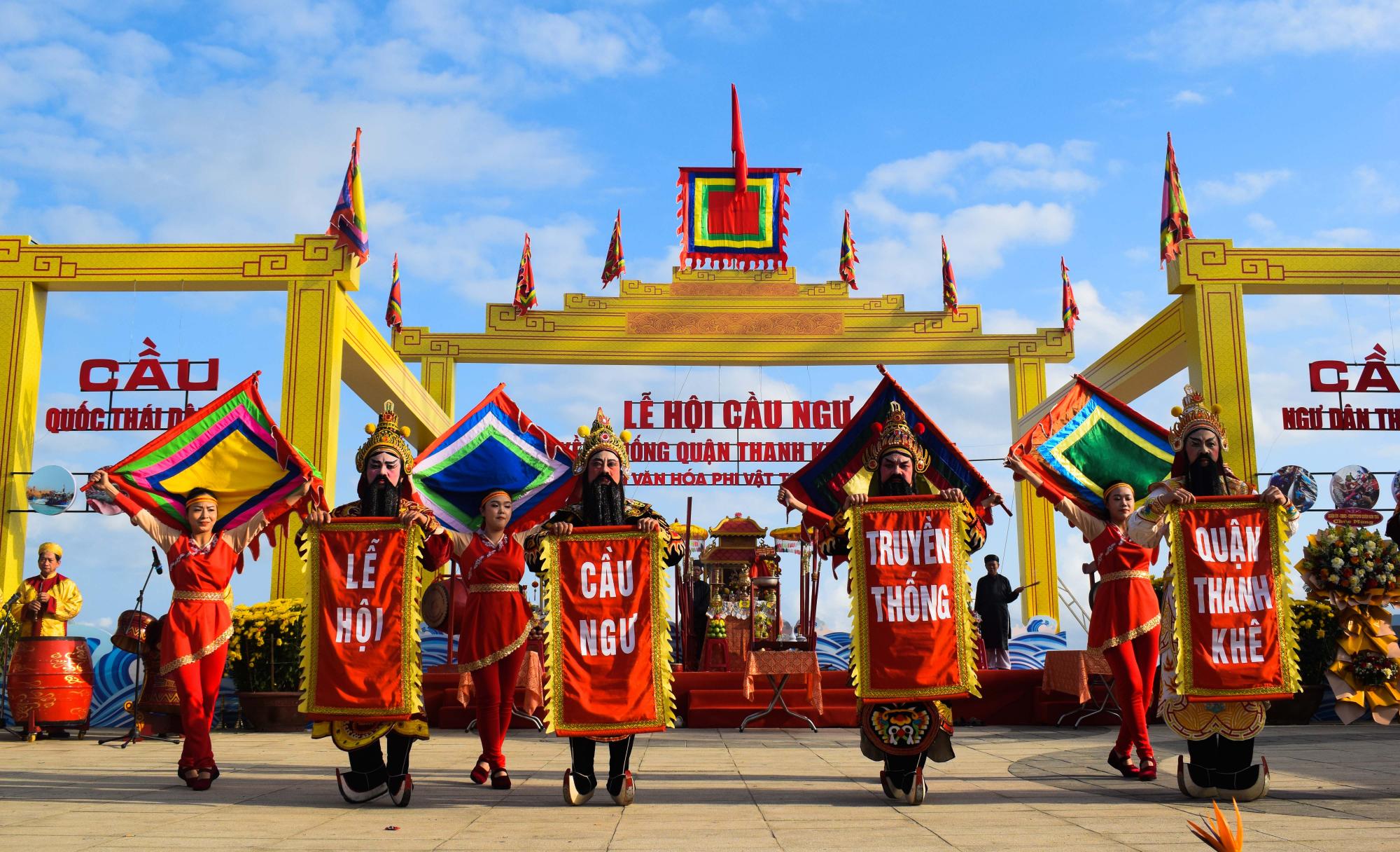 Lễ hội Cầu ngư quận Thanh Khê năm 2025. Ảnh: BẢO LÊ