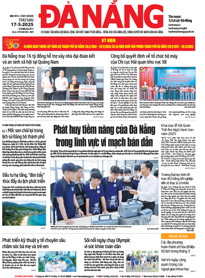 Đọc báo ngày 17-3-2025
