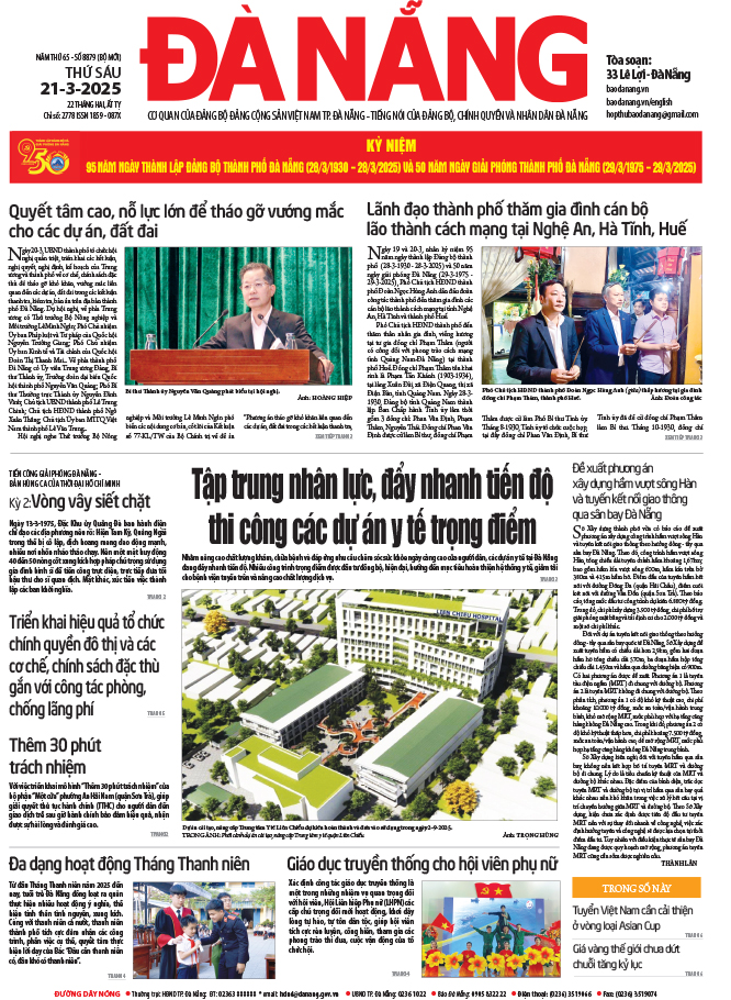 Đọc báo ngày 21-3-2025