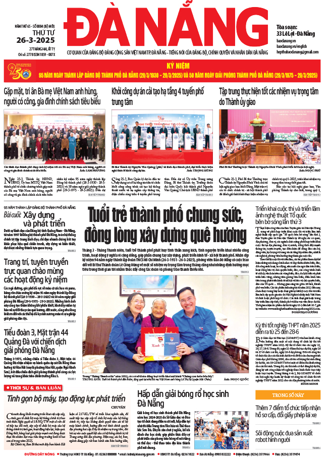 Đọc báo ngày 26-3-2025