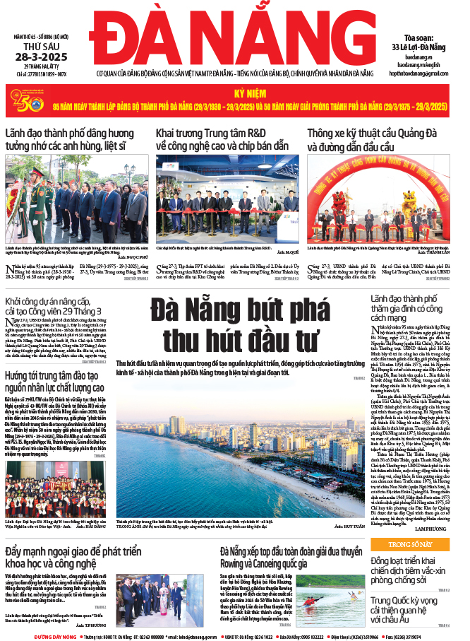 Đọc báo ngày 28-3-2025