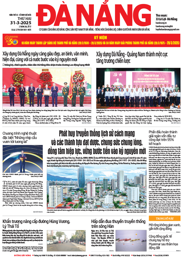 Đọc báo ngày 31-3-2025