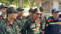 Lực lượng cứu hộ cứu nạn Việt Nam trinh sát hiện trường động đất tại Myanmar