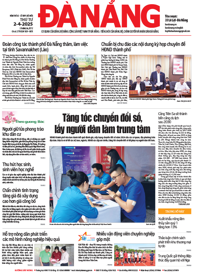 Đọc báo ngày 02-4-2025