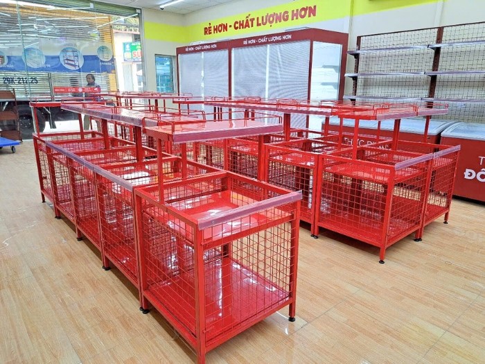 Giá kệ siêu thị: Yếu tố then chốt giúp bán hàng hiệu quả
