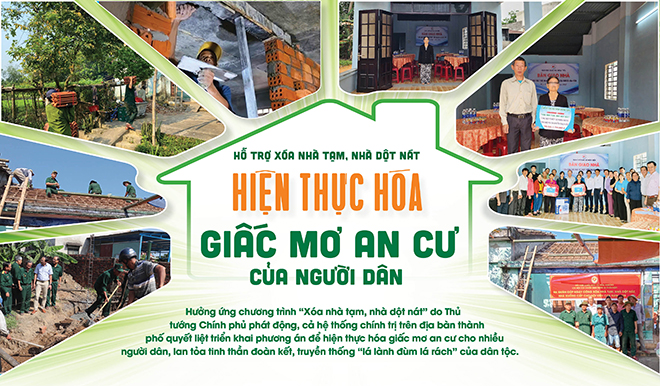 Multimedia - Hỗ trợ xóa nhà tạm, nhà dột nát: Hiện thực hóa giấc mơ an cư của người dân