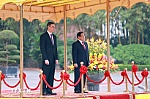 Lễ đón Thủ tướng Tây Ban Nha Pedro Sanchez thăm chính thức Việt Nam