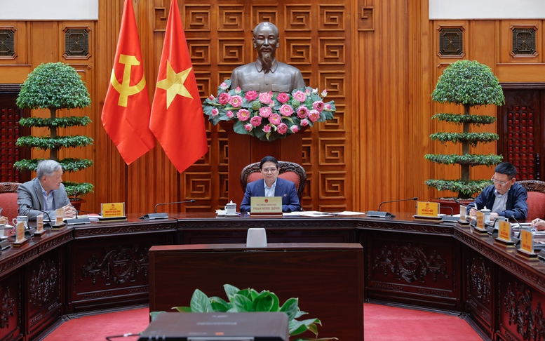Thủ tướng yêu cầu đề xuất xây dựng mô hình trung tâm tài chính quốc tế phù hợp với tình hình và điều kiện phát triển Việt Nam - Ảnh: VGP/Nhật Bắc