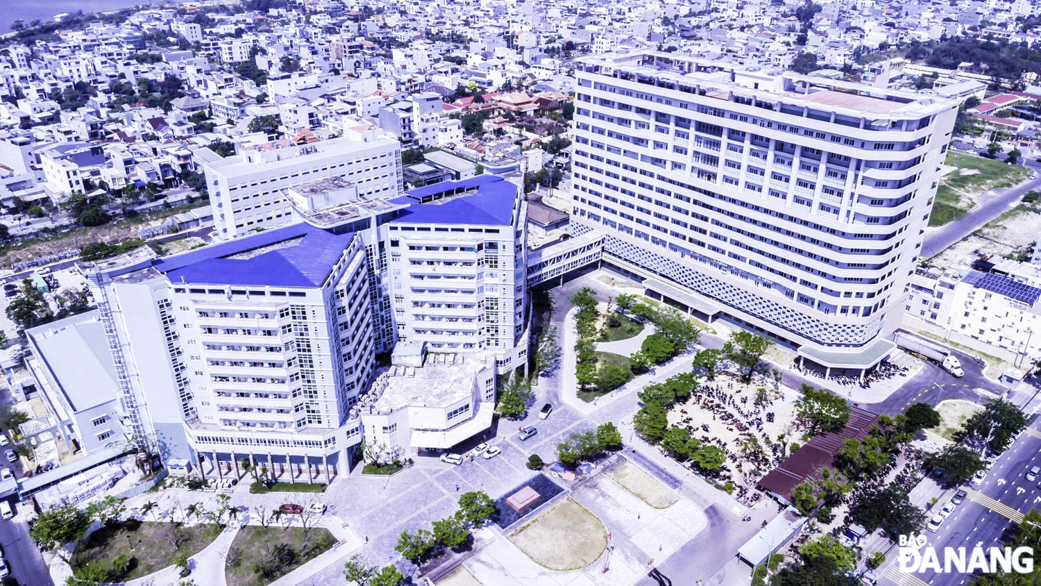 At present, the Da Nang Maternity and Paediatrics Hospital project has nearly finished the construction phase and is working on completing the remaining components.